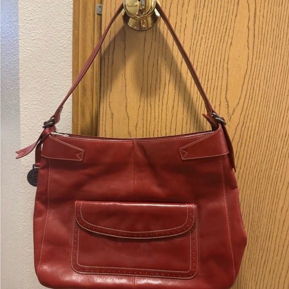 Anne Klein Red Shoulder Bag - Picture 1 of 8
